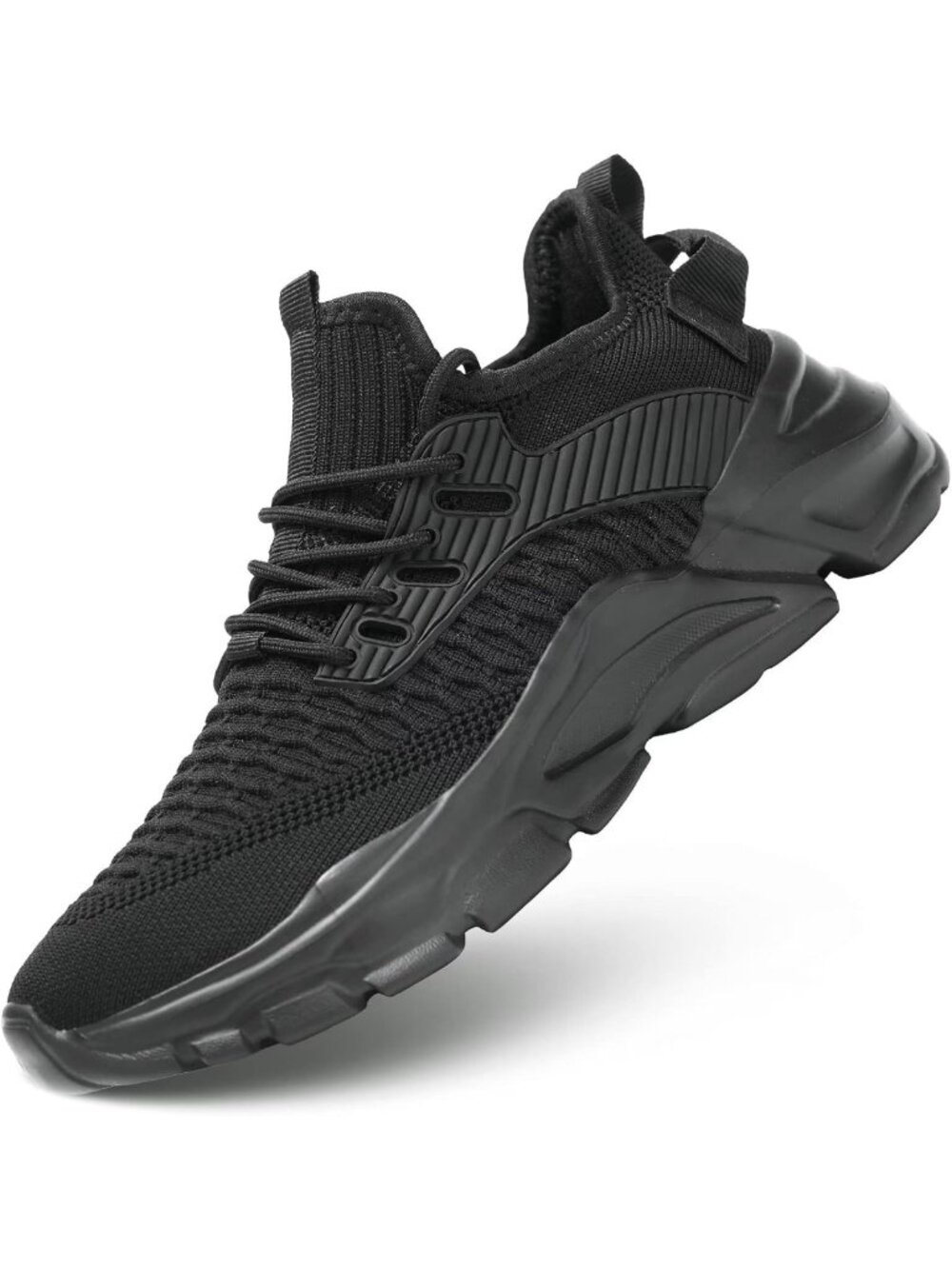 Lightweight Breathable Men's Running Shoes - Non-Slip Athletic Sneakers for Gym
